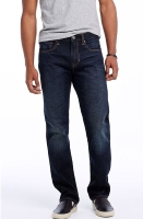    Armani Exchange. (DARK WASH RELAXED STRAIGHT LEG JEAN.)